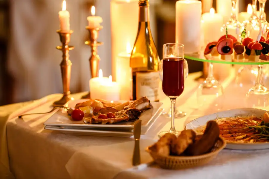 luxury at home date ideas